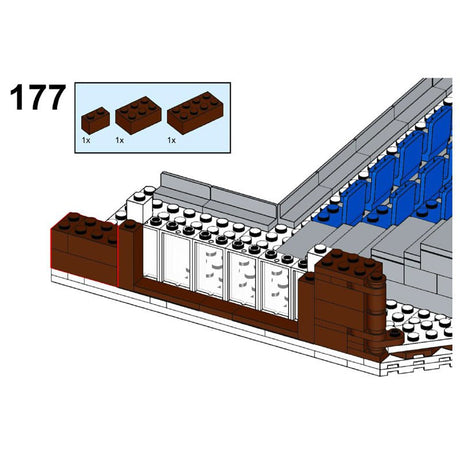 MOC - 76626 Modular Baseball Stadium - LesDiy