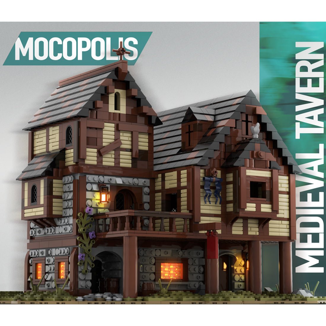 MOC - 76694 Medieval House - LesDiy - 