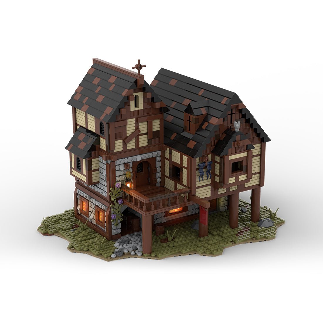 Medieval House Of Brick Lego Flash Sale Medieval House Lego