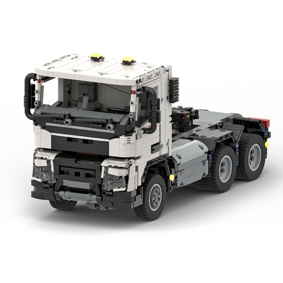 MOC - 77580 Volvo FMX 6×4 Truck Tractor - LesDiy