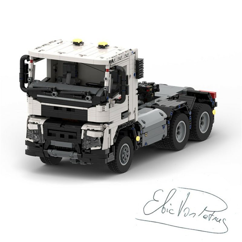 MOC - 77580 Volvo FMX 6×4 Truck Tractor - LesDiy
