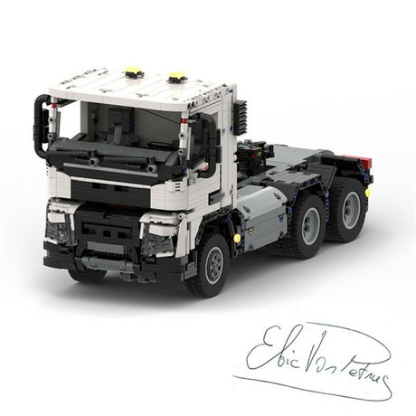 MOC - 77580 Volvo FMX 6×4 Truck Tractor - LesDiy