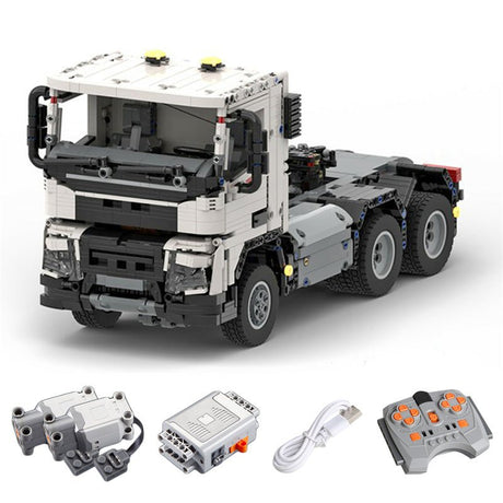 MOC - 77580 Volvo FMX 6×4 Truck Tractor - LesDiy