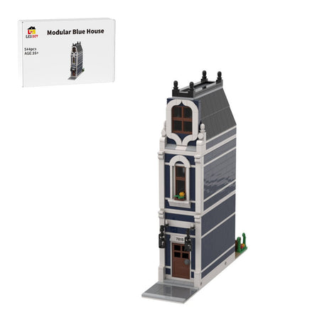 MOC - 77688 Modular little house - Between Modular Building Blocks - LesDiy - 