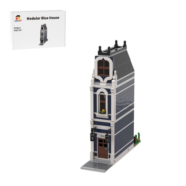 MOC - 77688 Modular little house - Between Modular Building Blocks - LesDiy - 