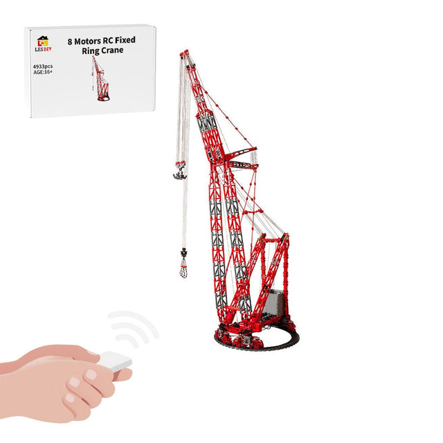 MOC - 77733 Technic Mammoet PTC - 200 - DS SSL Ring Crane Building Blocks - LesDiy - Building Blocks