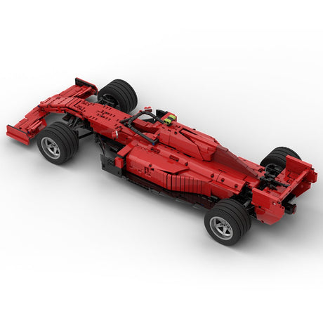 MOC - 77785 Ferrari F1 SF211:8 Scale - LesDiy