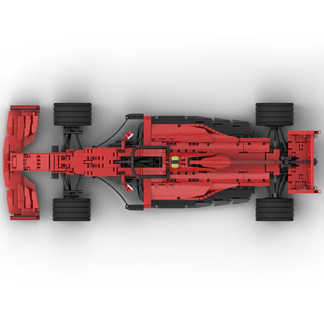 MOC - 77785 Ferrari F1 SF211:8 Scale - LesDiy