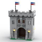 MOC - 77977 Modular Gatehouse Building Blocks - LesDiy - 