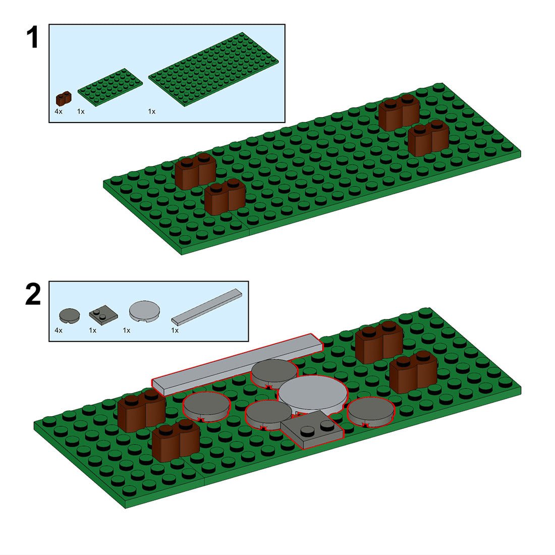 MOC - 77977 Modular Gatehouse Building Blocks - LesDiy - 