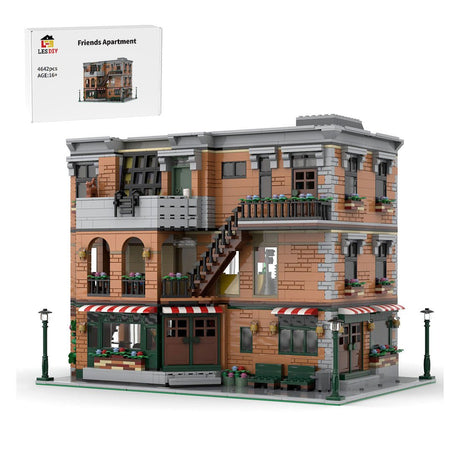 MOC - 79570 Friends Apartment Building Blocks - LesDiy - MOC