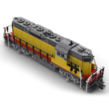 MOC - 79699 GP9 Train (Version 2) Building Blocks - LesDiy - Locomotive