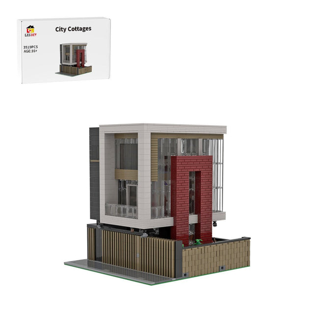 MOC - 80733 Urban Villa 1 - LesDiy - MOC