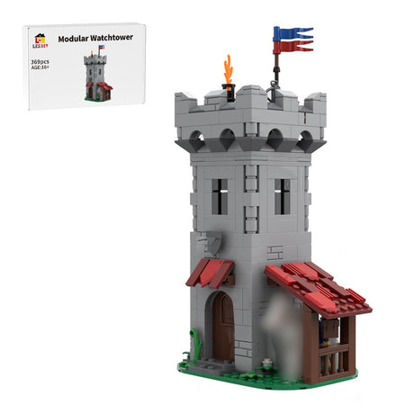 MOC - 80769 Modular Watchtower - LesDiy - 