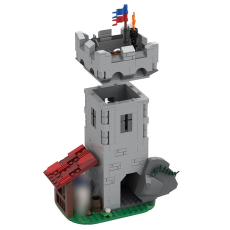 MOC - 80769 Modular Watchtower - LesDiy - 