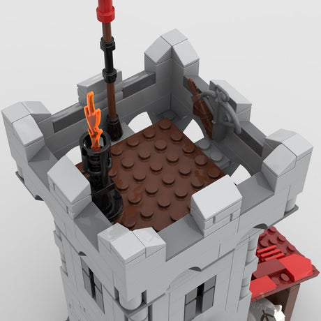 MOC - 80769 Modular Watchtower - LesDiy - 