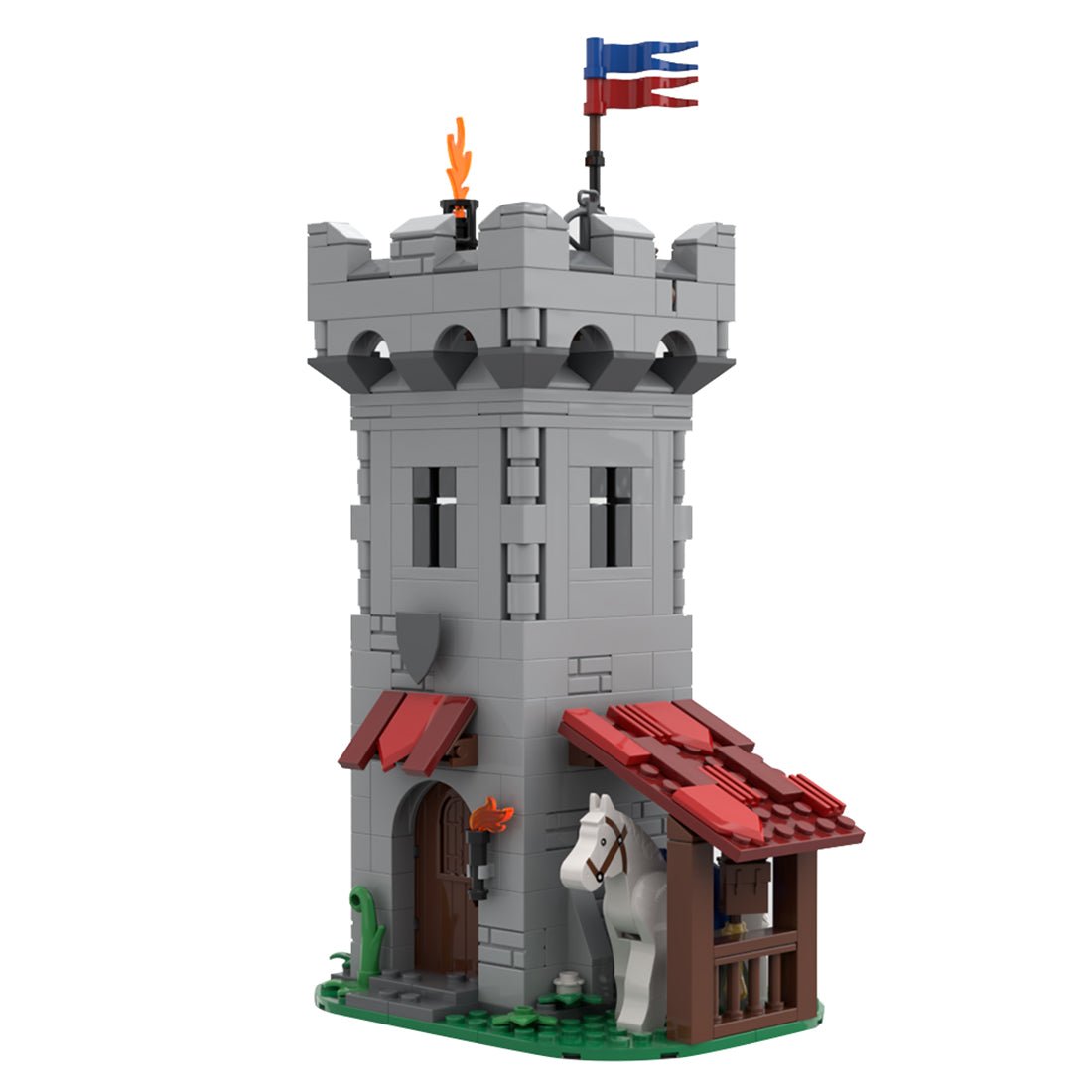 MOC-80769 Modular Watchtower | lesdiy.com – LesDiy