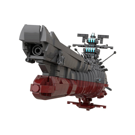 MOC - 81382 Space Battleship Yamato 2199 (Star Blazers) Building Blocks - LesDiy - 