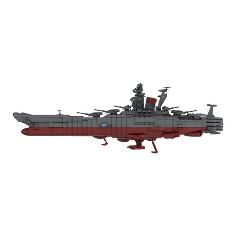MOC - 81382 Space Battleship Yamato 2199 (Star Blazers) Building Blocks - LesDiy - 