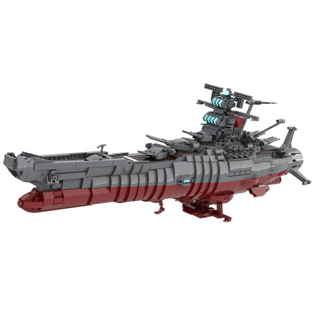 MOC - 81382 Space Battleship Yamato 2199 (Star Blazers) Building Blocks - LesDiy - 