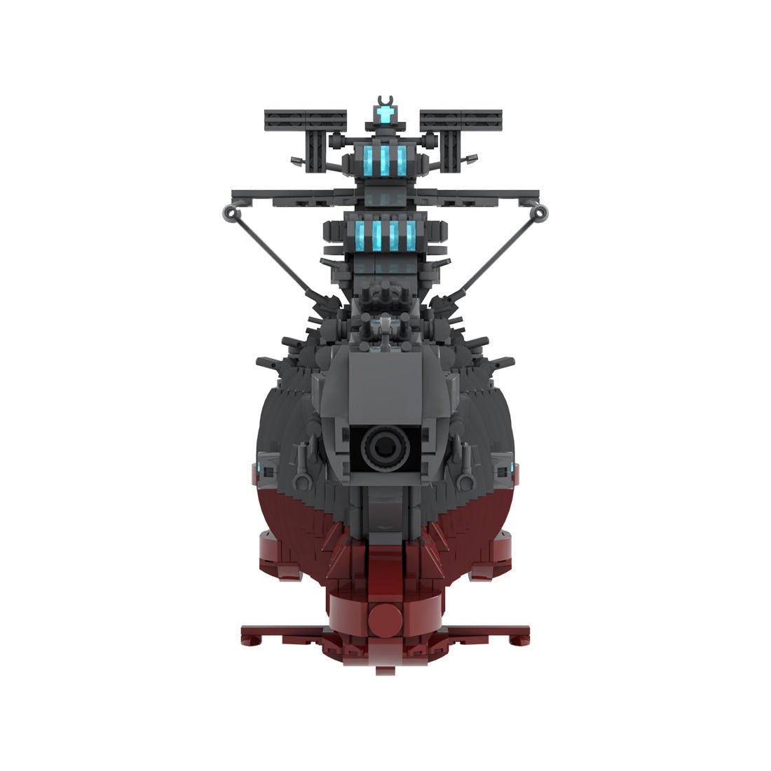 MOC - 81382 Space Battleship Yamato 2199 (Star Blazers) Building Blocks - LesDiy - 