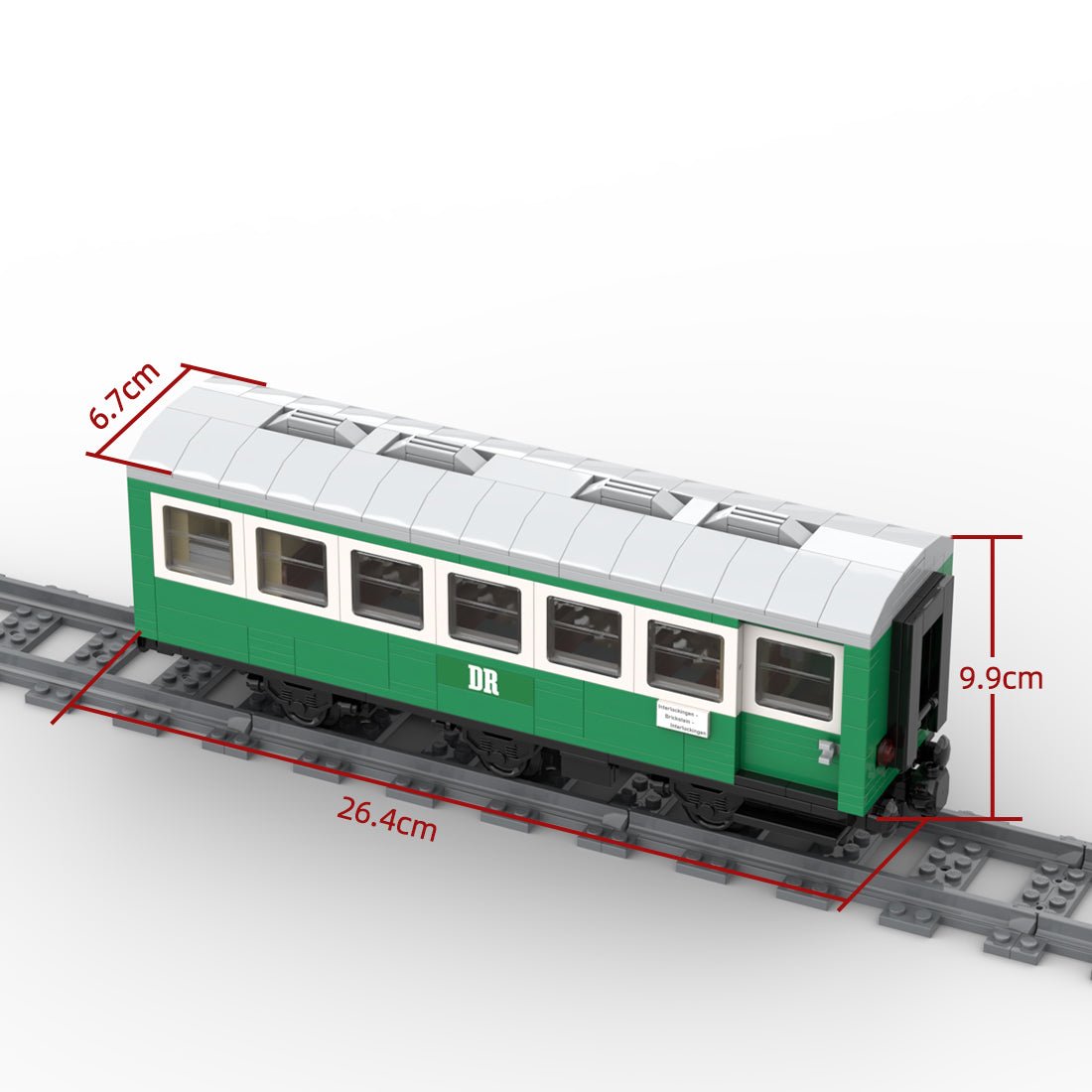 MOC - 81650 Modeled Locomotive Compartment for Lego - LesDiy