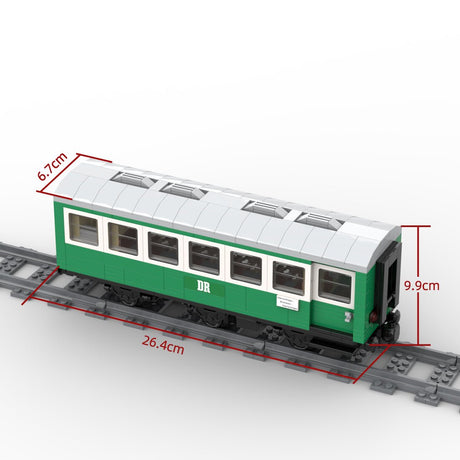 MOC - 81650 Modeled Locomotive Compartment for Lego - LesDiy