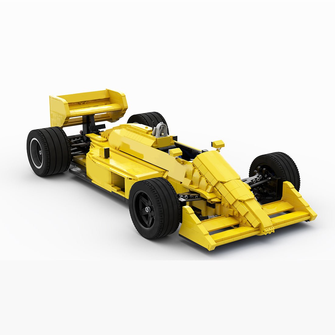 MOC - 81894 Lotus 99T - scale 1:8 Building Blocks - LesDiy - 