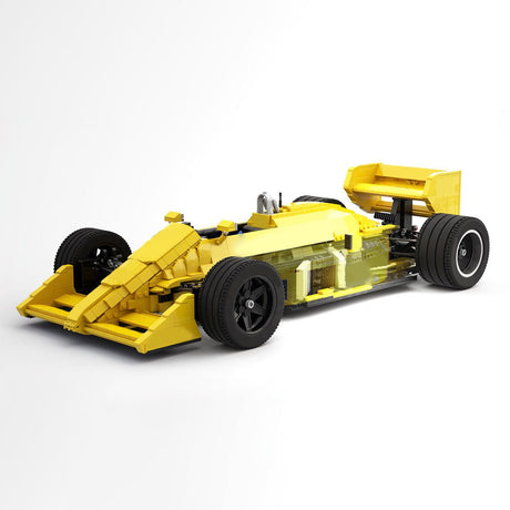 MOC - 81894 Lotus 99T - scale 1:8 Building Blocks - LesDiy - 