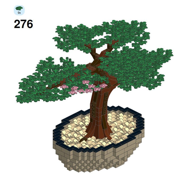 MOC-81897 Bonsai Tree | LesDiy