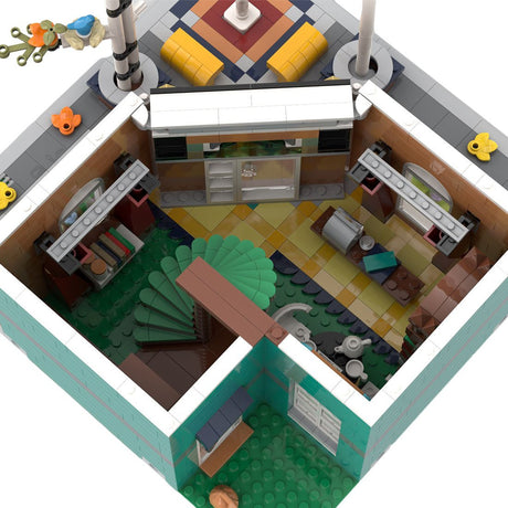 MOC - 82019 Birch Books & Apartment - LesDiy