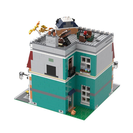 MOC - 82019 Birch Books & Apartment - LesDiy
