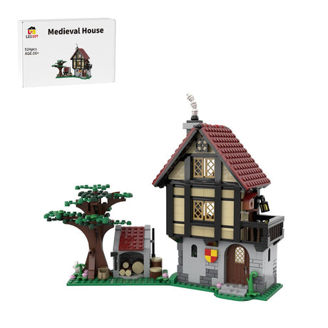 MOC - 82740 Medieval House - LesDiy - Building Blocks