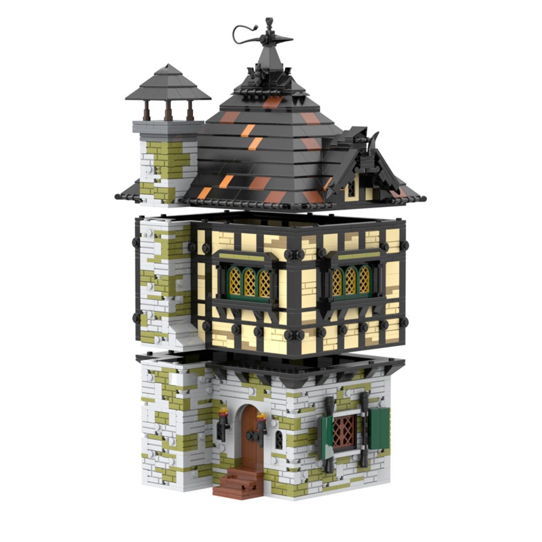 MOC - 84202 Medieval Cottage - LesDiy - 