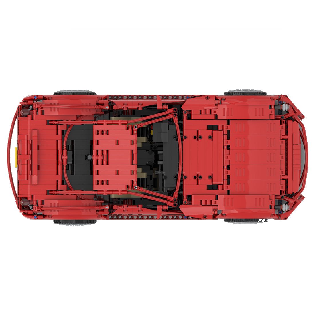 MOC - 84655 Ferrari 599 GTB Fiorano 8145 MOD 1:10 Scale - LesDiy - 
