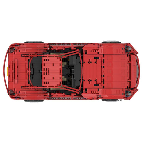 MOC - 84655 Ferrari 599 GTB Fiorano 8145 MOD 1:10 Scale - LesDiy - 