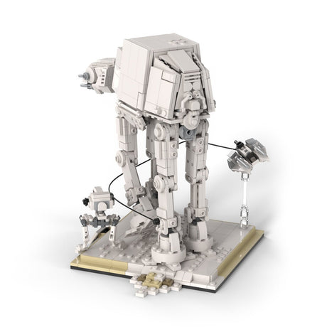 MOC - 84723 Battle Of HOTH: Walker Attack Building Blocks - LesDiy - 