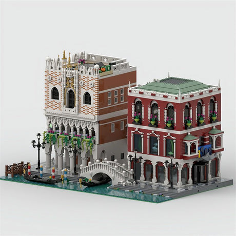 MOC - 84806 Venice Palaces and Bridges - LesDiy - MOC