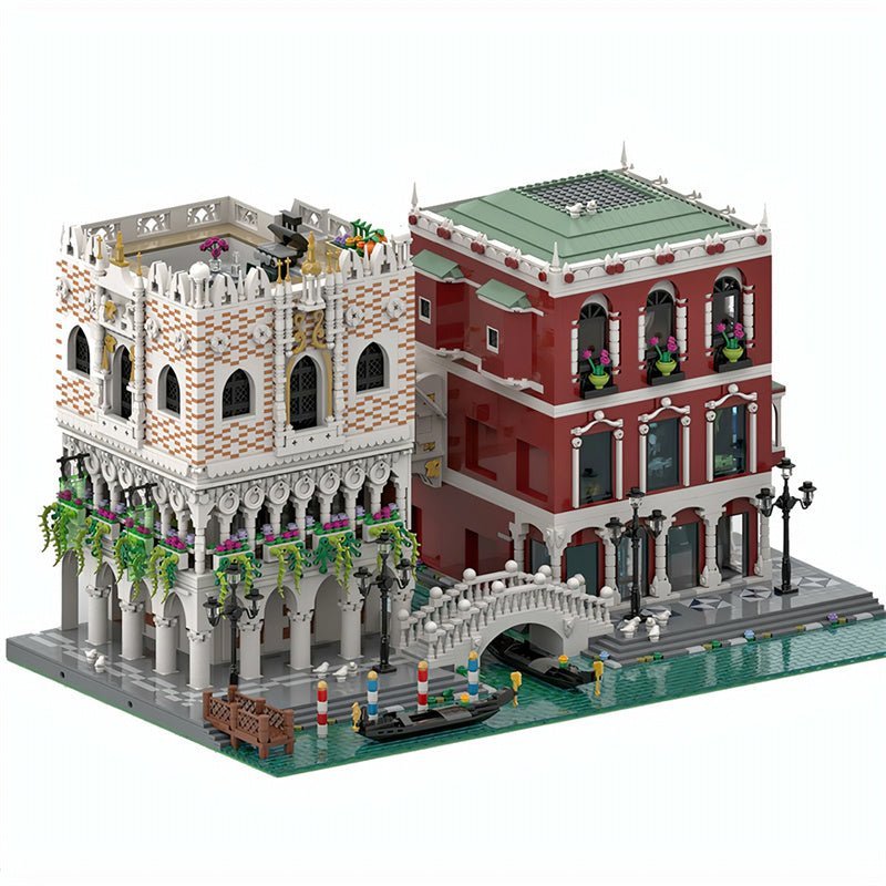 MOC - 84806 Venice Palaces and Bridges - LesDiy - MOC