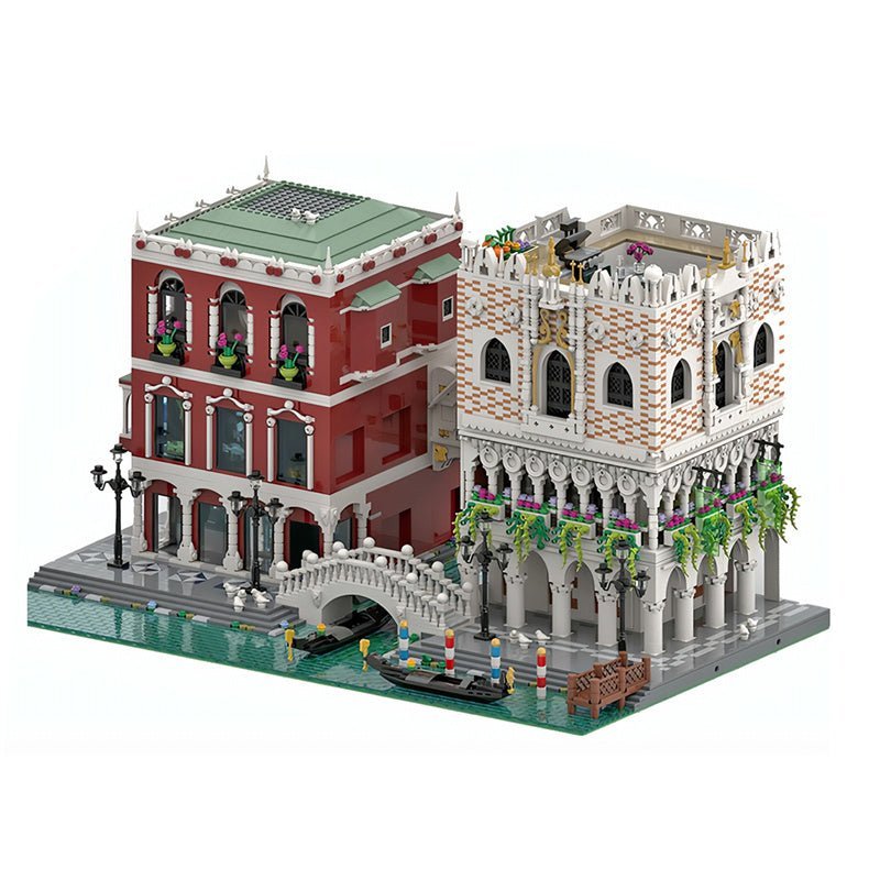 MOC - 84806 Venice Palaces and Bridges - LesDiy - MOC