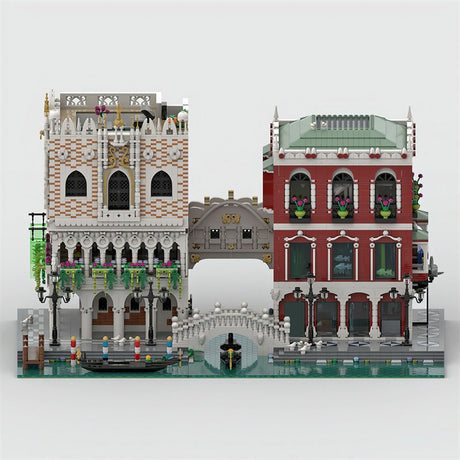 MOC - 84806 Venice Palaces and Bridges - LesDiy - MOC