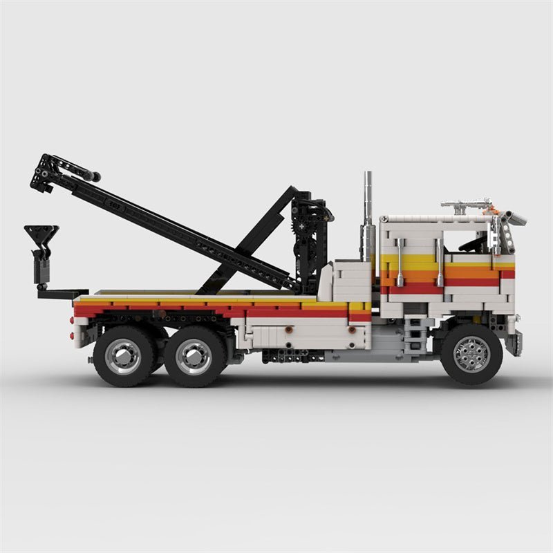 MOC - 85025 Freightliner FLA Wrecker Truck RC - LesDiy - MOC