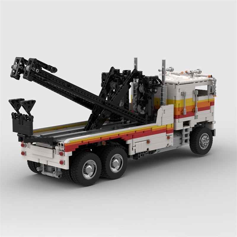 MOC-85025 Freightliner FLA Wrecker Truck RC | LesDiy
