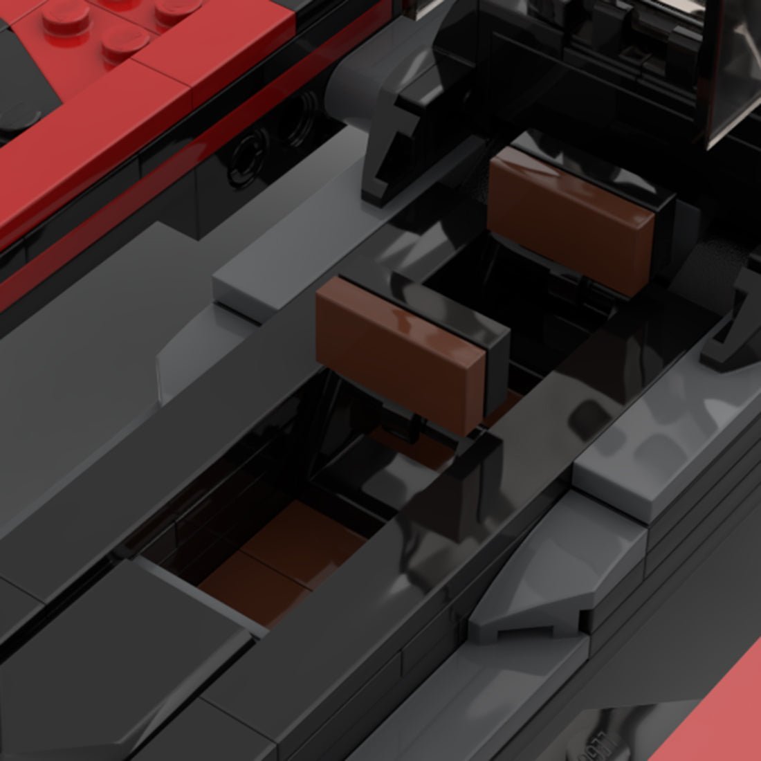 MOC - 86590 Spaceship Model - LesDiy - 