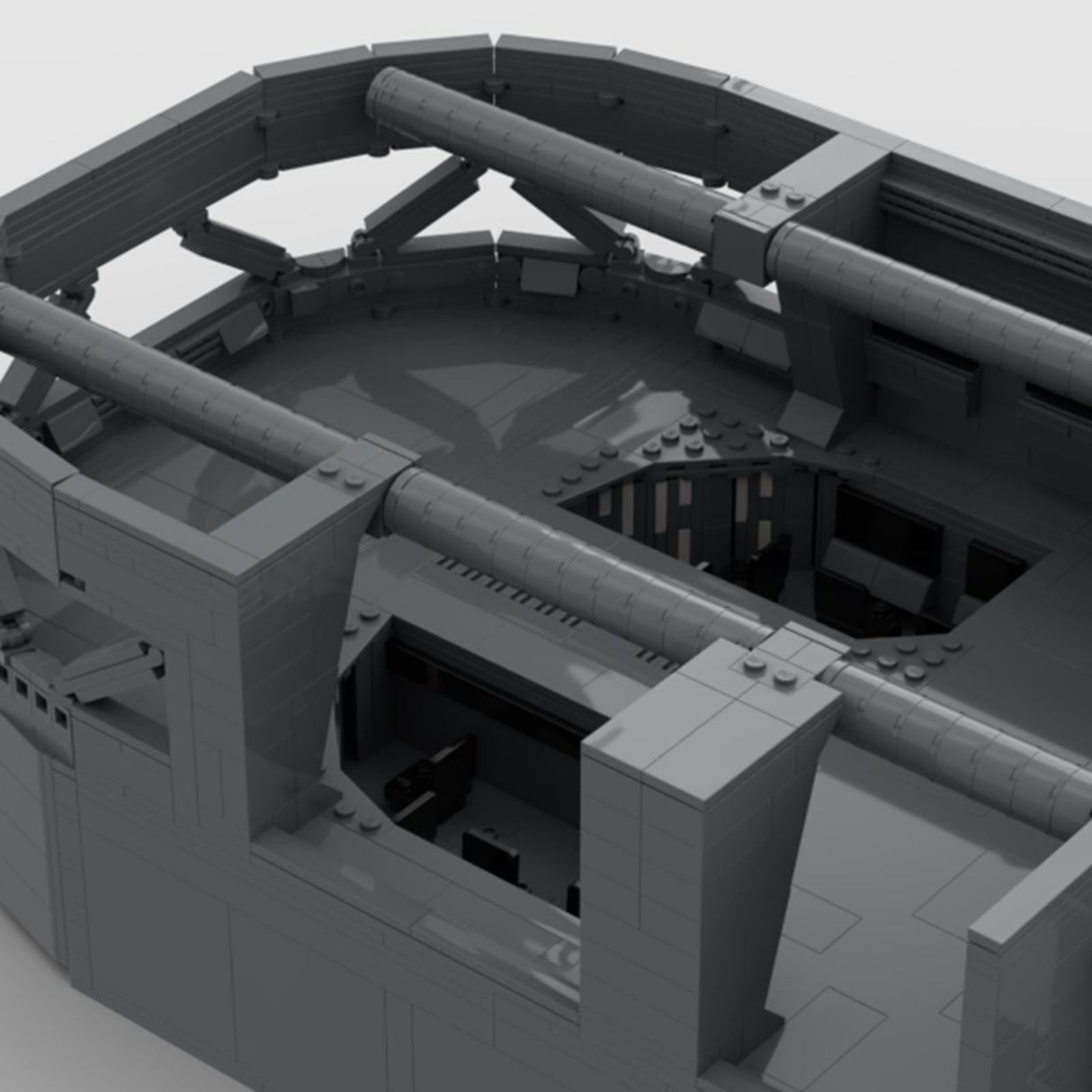 MOC - 86593 Imperial Corridor System Bridge - LesDiy - 