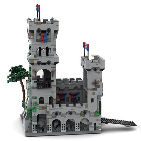 MOC - 87299 King’s Mountain Fortress - LesDiy - 