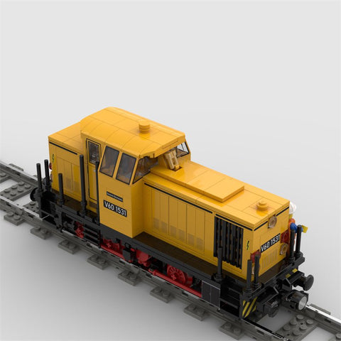 MOC - 87360 Shunter Engine V60 of the Deutsche Reichsbahn - LesDiy