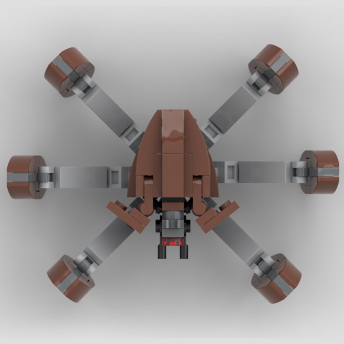 MOC - 87372 LM - 432 Crab Robot Model Bricks - LesDiy - 