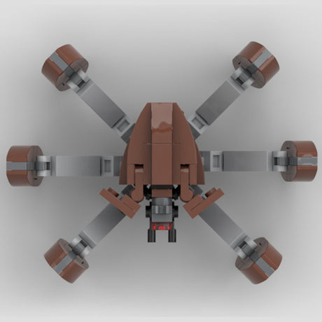 MOC - 87372 LM - 432 Crab Robot Model Bricks - LesDiy - 