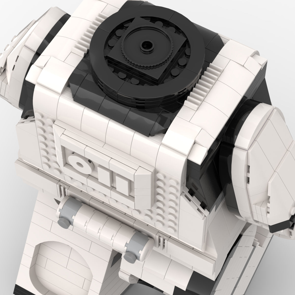 MOC - 87398 Storm Trooper Mega Figure Body - LesDiy - 